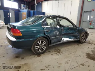1996 Honda Civic DX with VIN 1HGEJ6625TL024927, listed as a Copart auction lot 44312075 with 132,594 mi miles and Salvage Title. Bid and sale history available at carsss.com. Image 3.