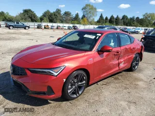 2024 Acura Integra w/A-Spec Technology Package with VIN 19UDE4H60RA027145, listed as a Copart auction lot 72457104 with 20 mi miles and Salvage Title. Bid and sale history available at carsss.com. Image 1.
