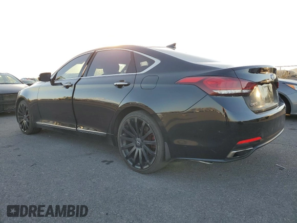2016 Hyundai Genesis 3.8L with VIN KMHGN4JEXGU119013, listed as a Copart auction lot 76610294 with 171,819 mi miles and Clean Title. Bid and sale history available at carsss.com. Image 2.