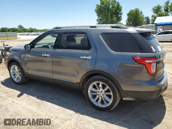 2012 Ford Explorer XLT with VIN 1FMHK7D85CGA31869, listed as a Copart auction lot 57462635 with 207,993 mi miles and Salvage title. Bid and sale history available at DreamBid. Image 2.