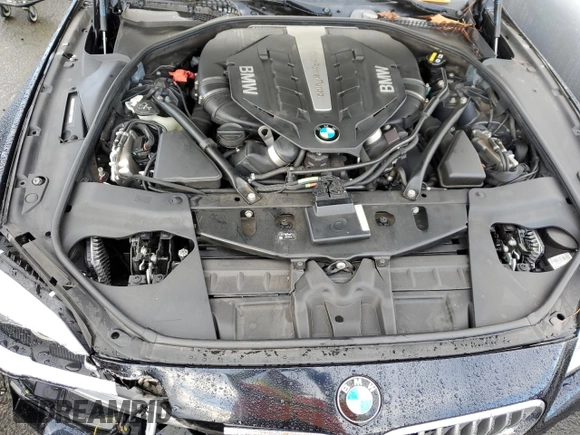 2017 BMW 6 Series 650i with VIN WBA6D4C56HD977660, listed as a Copart auction lot 80776993 with 85,963 mi miles. Bid and sale history available at carsss.com. Image 11.