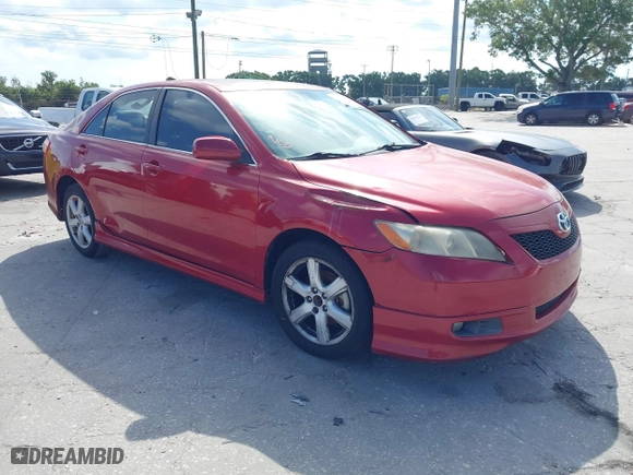 2009 Toyota Camry with VIN 4T1BE46K69U356402, listed as a IAAI auction lot 42038782 with 1 mi miles. Bid and sale history available at carsss.com. Image 1.
