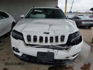 2021 Jeep Cherokee Altitude with VIN 1C4PJLLBXMD189510, listed as a Copart auction lot 46495355 with 105,293 mi miles and Salvage Title. Bid and sale history available at carsss.com. Image 5.
