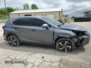 2018 Lexus NX 300 z VIN JTJBARBZ1J2172028, wystawiony jako Copart lot #55750525 z przebiegiem 67 778 mil mil oraz Szkoda całkowita • Salvage title. Historia ofert i sprzedaży dostępna na DreamBid. Obrazek 4.