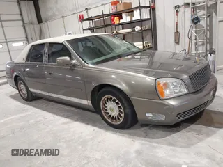 2000 Cadillac DeVille z VIN 1G6KD54Y6YU265538, wystawiony jako IAAI lot #41748755 z przebiegiem 159 676 mil mil oraz . Historia ofert i sprzedaży dostępna na DreamBid. Obrazek 1.