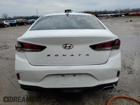 2018 Hyundai Sonata SEL with VIN 5NPE34AFXJH658789, listed as a Copart auction lot 47558645 with 82,936 mi miles and Salvage Title. Bid and sale history available at carsss.com. Image 6.