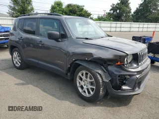 2021 Jeep Renegade Sport with VIN ZACNJCAB9MPM63630, listed as a Copart auction lot 59599955 with 73,014 mi miles and Salvage title. Bid and sale history available at DreamBid. Image 4.