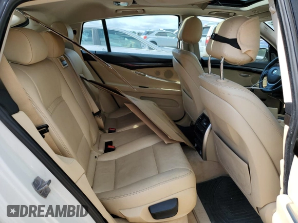 2015 BMW 5 Series 535i Gran Turismo with VIN WBA5M2C58FGH99149, listed as a Copart auction lot 57163285 with 124,610 mi miles and Salvage title. Bid and sale history available at DreamBid. Image 10.