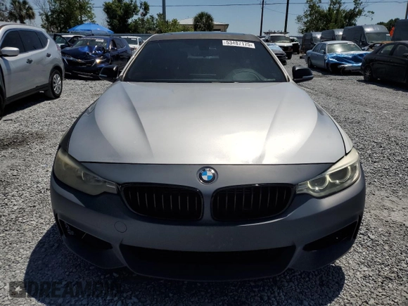 2015 BMW 4 Series 435i with VIN WBA4B1C54FD955276, listed as a Copart auction lot 53487175 with 138,549 mi miles and Clean Title. Bid and sale history available at carsss.com. Image 5.
