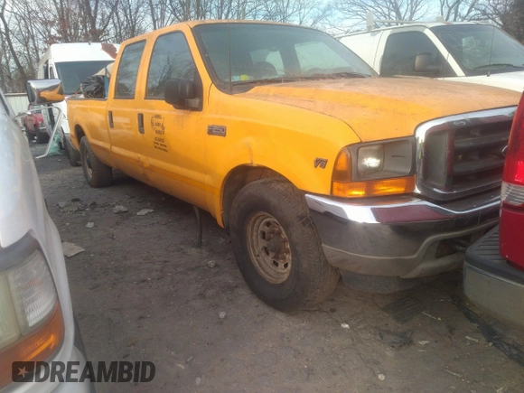 2001 Ford F-250 XL with VIN 1FTNW20L11EC09603, listed as a IAAI auction lot 41454704 with 372,531 mi miles and . Bid and sale history available at DreamBid. Image 1.