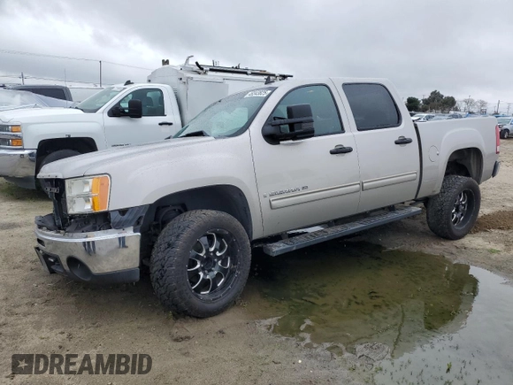 2009 GMC Sierra 1500 with VIN 3GTEC233X9G154562, listed as a Copart auction lot 49343825 with 200,986 mi miles and Salvage Title. Bid and sale history available at DreamBid. Image 1.
