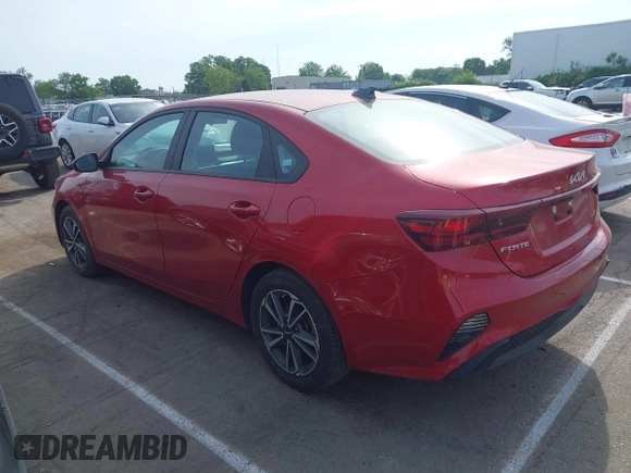 2023 Kia Forte LXS with VIN 3KPF24AD0PE640546, listed as a IAAI auction lot 42174053 with 37,514 mi miles. Bid and sale history available at carsss.com. Image 14.