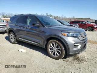 2023 Ford Explorer Limited with VIN 1FMSK7FH3PGA70128, listed as a Copart auction lot 47121985 with 35,551 mi miles and Salvage Title. Bid and sale history available at carsss.com. Image 4.