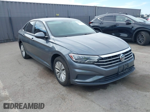 2019 Volkswagen Jetta S with VIN 3VWC57BU3KM018416, listed as a IAAI auction lot 42012423 with 117,832 mi miles and . Bid and sale history available at DreamBid. Image 1.