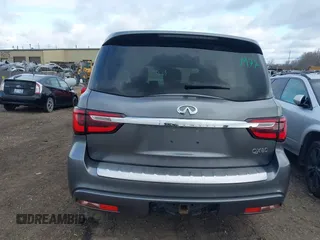 2019 Infiniti QX80 LUXE with VIN JN8AZ2ND2K9850698, listed as a IAAI auction lot 42044915 with 58,073 mi miles. Bid and sale history available at carsss.com. Image 16.