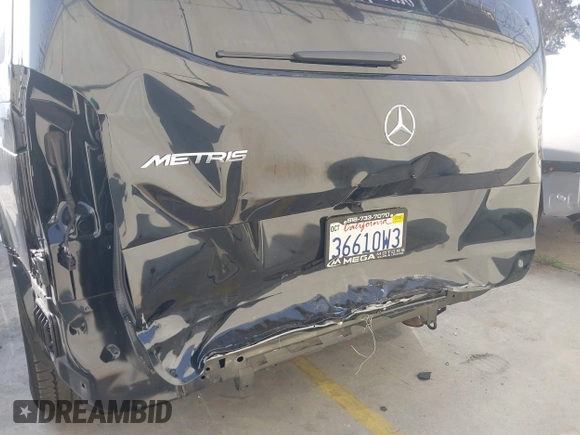 2023 Mercedes-Benz Metris with VIN W1WV0FEY4P4296493, listed as a IAAI auction lot 41456495 with 18,007 mi miles and . Bid and sale history available at DreamBid. Image 6.
