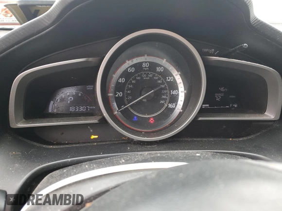 2016 Mazda 3 i Touring with VIN 3MZBM1L72GM272811, listed as a Copart auction lot 49093325 with 183,307 mi miles and Clean Title. Bid and sale history available at DreamBid. Image 9.