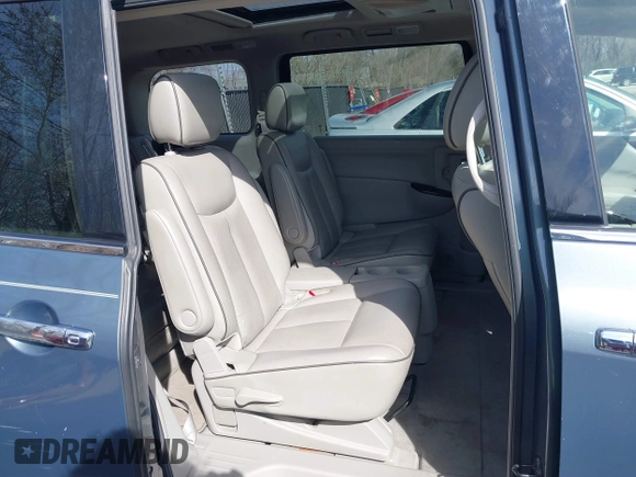 2012 Nissan Quest SL with VIN JN8AE2KP2C9031282, listed as a IAAI auction lot 41868868 with 179,819 mi miles. Bid and sale history available at carsss.com. Image 8.