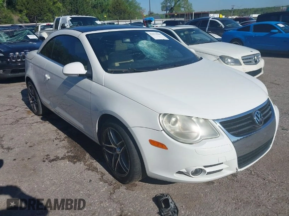 2007 Volkswagen Eos 2.0T with VIN WVWDA71F37V001862, listed as a IAAI auction lot 42023500 with 177,419 mi miles and . Bid and sale history available at DreamBid. Image 1.