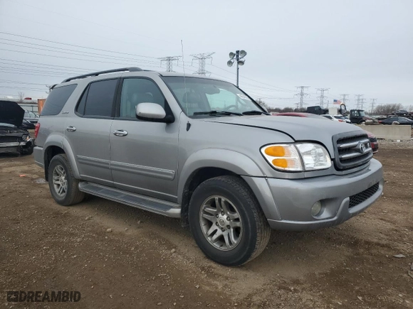 2003 Toyota Sequoia Limited with VIN 5TDBT48A83S144465, listed as a Copart auction lot 44540065 with 213,894 mi miles and Salvage Title. Bid and sale history available at carsss.com. Image 4.