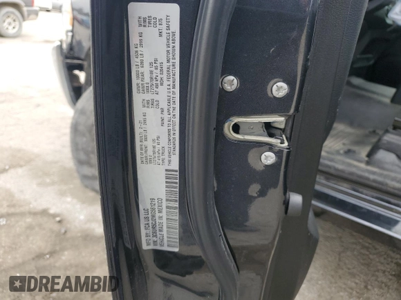 2021 Ram 2500 Tradesman with VIN 3C6UR5CJ2MG561219, listed as a Copart auction lot 82590154 with 25,389 mi miles and Salvage title. Bid and sale history available at DreamBid. Image 12.