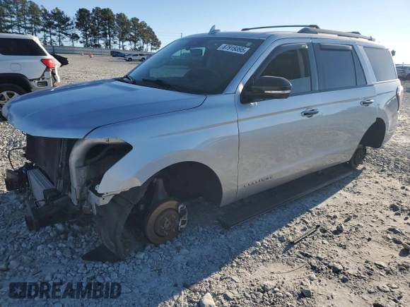 2018 Ford Expedition Platinum with VIN 1FMJU1LT8JEA40945, listed as a Copart auction lot 87919395 with 66,125 mi miles and Salvage Title. Bid and sale history available at carsss.com. Image 1.