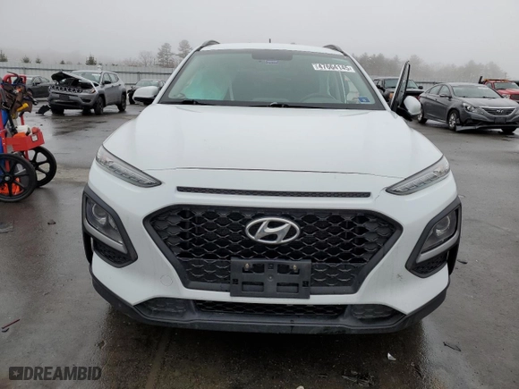 2018 Hyundai Kona SEL with VIN KM8K2CAA7JU078468, listed as a Copart auction lot 47664145 with 47,833 mi miles and Salvage Title. Bid and sale history available at carsss.com. Image 5.