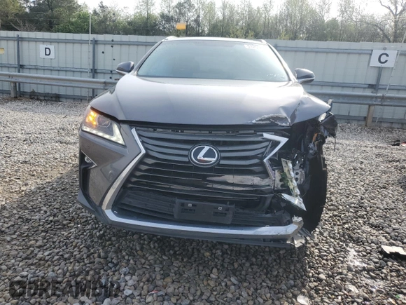 2016 Lexus RX 350 with VIN 2T2ZZMCA1GC018544, listed as a Copart auction lot 51253475 with 92,943 mi miles and Salvage Title. Bid and sale history available at DreamBid. Image 5.