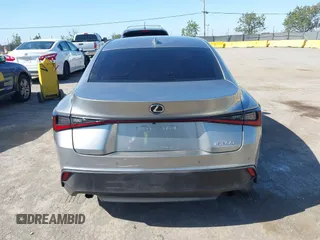 2021 Lexus IS 300 with VIN JTHCA1D24M5115848, listed as a IAAI auction lot 42179771 with 47,670 mi miles and . Bid and sale history available at DreamBid. Image 16.
