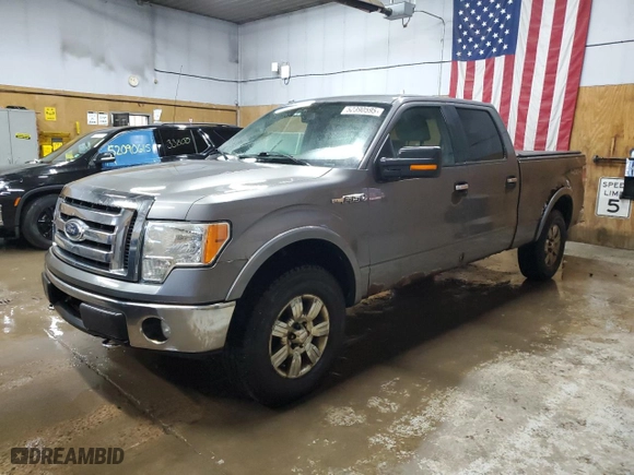2009 Ford F-150 XL with VIN 1FTPW14V69FA32938, listed as a Copart auction lot 52390595 with 254,600 mi miles and Clean Title. Bid and sale history available at carsss.com. Image 1.