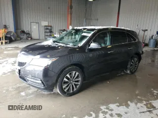 2016 Acura MDX w/Tech with VIN 5FRYD4H40GB001147, listed as a Copart auction lot 50178505 with 157,768 mi miles and Clean Title. Bid and sale history available at carsss.com. Image 1.