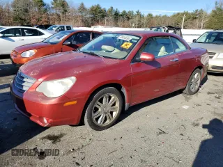 2008 Chrysler Sebring Limited with VIN 1C3LC65M18N230037, listed as a Copart auction lot 86334894 with 66,301 mi miles and Clean Title. Bid and sale history available at carsss.com. Image 1.