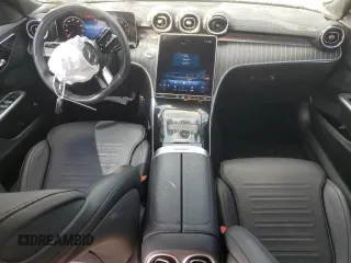 2022 Mercedes-Benz C 300 with VIN W1KAF4GB8NR047934, listed as a Copart auction lot 48605975 with 37,096 mi miles and Non Repairable. Bid and sale history available at DreamBid. Image 8.