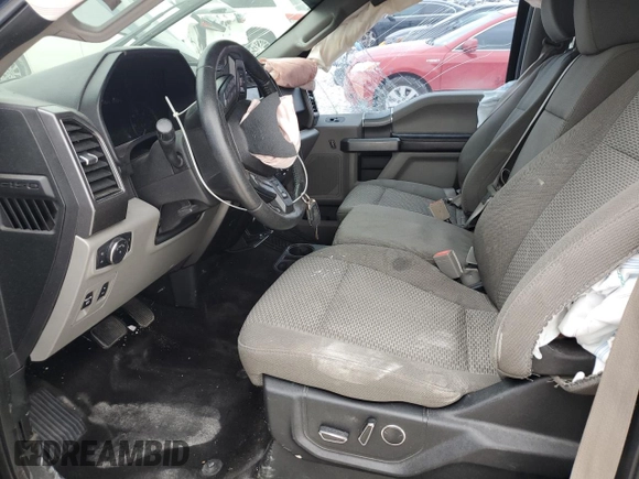 2018 Ford F-150 XL with VIN 1FTFW1EG7JKC27096, listed as a Copart auction lot 53812715 with 96,737 mi miles and Clean title. Bid and sale history available at DreamBid. Image 7.