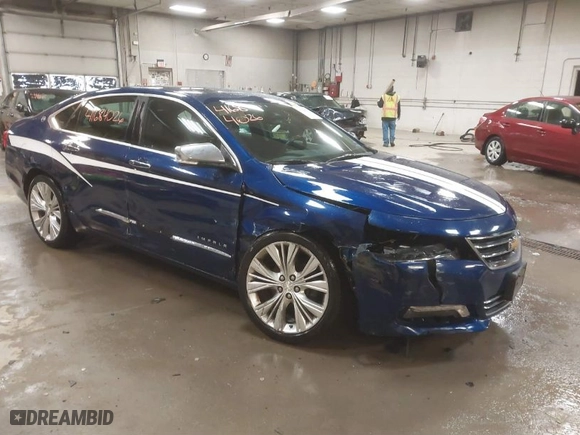 2014 Chevrolet Impala LTZ with VIN 1G1155S32EU100295, listed as a IAAI auction lot 41684026 with 161,175 mi miles. Bid and sale history available at carsss.com. Image 1.