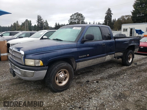 2001 Dodge Ram 2500 with VIN 3B7KC23Z71G739689, listed as a Copart auction lot 71533274 with 281,881 mi miles and Salvage Title. Bid and sale history available at carsss.com. Image 1.