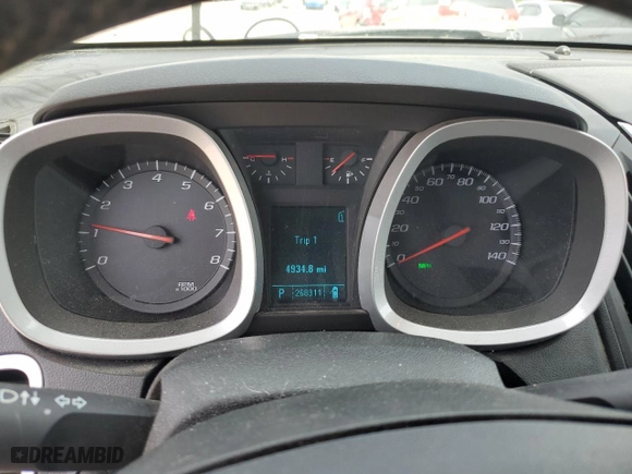 2011 Chevrolet Equinox LT w/2LT with VIN 2CNFLPE56B6398884, listed as a Copart auction lot 68331213 with 268,311 mi miles and Clean Title. Bid and sale history available at carsss.com. Image 9.