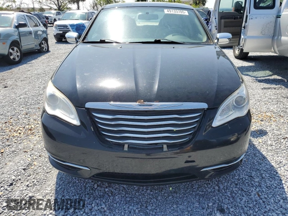 2012 Chrysler 200 Limited with VIN 1C3CCBCG5CN140064, listed as a Copart auction lot 49133705 with 170,244 mi miles and Non Repairable. Bid and sale history available at carsss.com. Image 5.