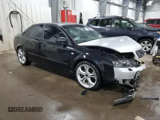 2004 Audi A4 1.8T with VIN WAUJC68E94A143878, listed as a Copart auction lot 88425685 with 71,338 mi miles and Salvage Title. Bid and sale history available at carsss.com. Image 4.