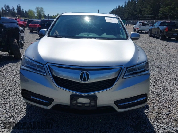2014 Acura MDX with VIN 5FRYD4H23EB028886, listed as a IAAI auction lot 42042156 with 112,445 mi miles. Bid and sale history available at carsss.com. Image 12.