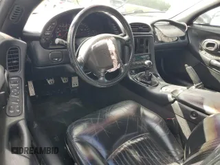 2003 Chevrolet Corvette Z06 with VIN 1G1YY12SX35132165, listed as a Copart auction lot 75960994 with 145,382 mi miles and Salvage Title. Bid and sale history available at carsss.com. Image 8.