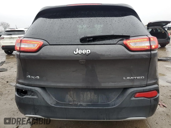 2017 Jeep Cherokee Limited с VIN 1C4PJMDB7HW636115, выставлен на аукционе Copart как лот 43131305 с пробегом 117 236 миль миль и Списание • Salvage title. История ставок и продаж доступна на DreamBid. Изображение 6.