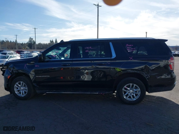 2024 Chevrolet Suburban LT with VIN 1GNSKCKD8RR270713, listed as a IAAI auction lot 41729257 with 18,096 mi miles. Bid and sale history available at carsss.com. Image 15.