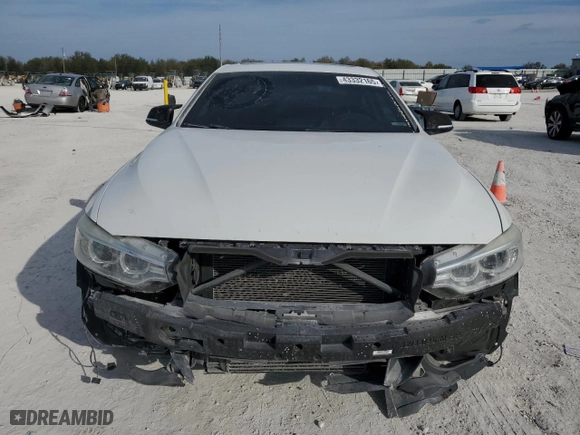 2016 BMW 4 Series 428i with VIN WBA3N7C56GK226974, listed as a Copart auction lot 43332165 with NaN miles and Salvage Title. Bid and sale history available at carsss.com. Image 5.