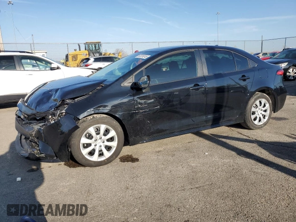 2024 Toyota Corolla LE with VIN 5YFB4MDE4RP117593, listed as a Copart auction lot 52228245 with 16,406 mi miles and Salvage Title. Bid and sale history available at DreamBid. Image 1.