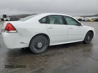 2011 Chevrolet Impala Police Police with VIN 2G1WD5EM2B1255112, listed as a Copart auction lot 84091244 with 154,885 mi miles and Clean Title. Bid and sale history available at carsss.com. Image 3.