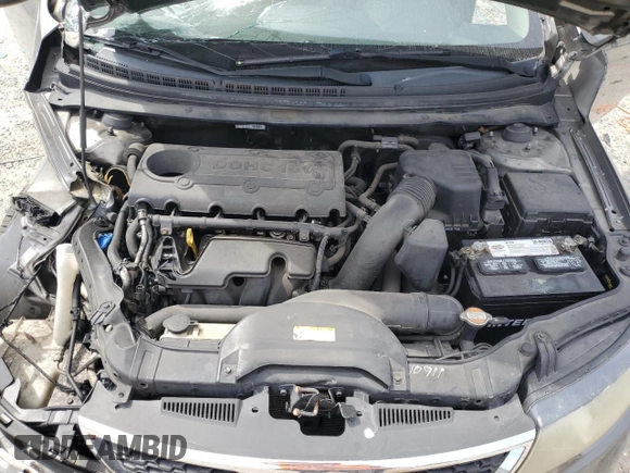 2012 Kia Forte EX with VIN KNAFU4A22C5548401, listed as a Copart auction lot 53784755 with 96,171 mi miles and Salvage Title. Bid and sale history available at carsss.com. Image 11.