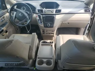 2014 Honda Odyssey Touring with VIN 5FNRL5H92EB020189, listed as a Copart auction lot 62311425 with Not provided miles and Clean title. Bid and sale history available at DreamBid. Image 8.