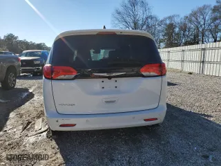2024 Chrysler Voyager LX with VIN 2C4RC1CG7RR106607, listed as a Copart auction lot 46128855 with 0 mi miles and Salvage Title. Bid and sale history available at carsss.com. Image 6.
