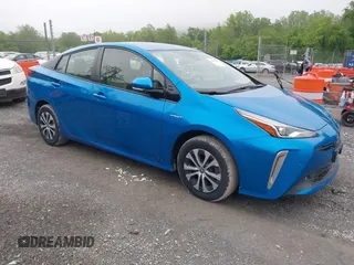 2020 Toyota Prius LE with VIN JTDL9RFU1L3017703, listed as a IAAI auction lot 42277379 with 25,593 mi miles and . Bid and sale history available at DreamBid. Image 1.